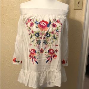 Off the shoulder top